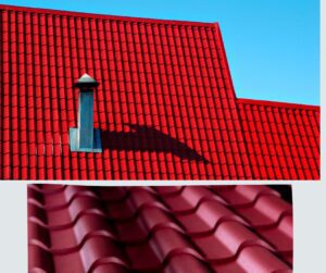 Red metal roofing - Adams & Coe Roofing Specialist serving in and around Anderson, South Carolina